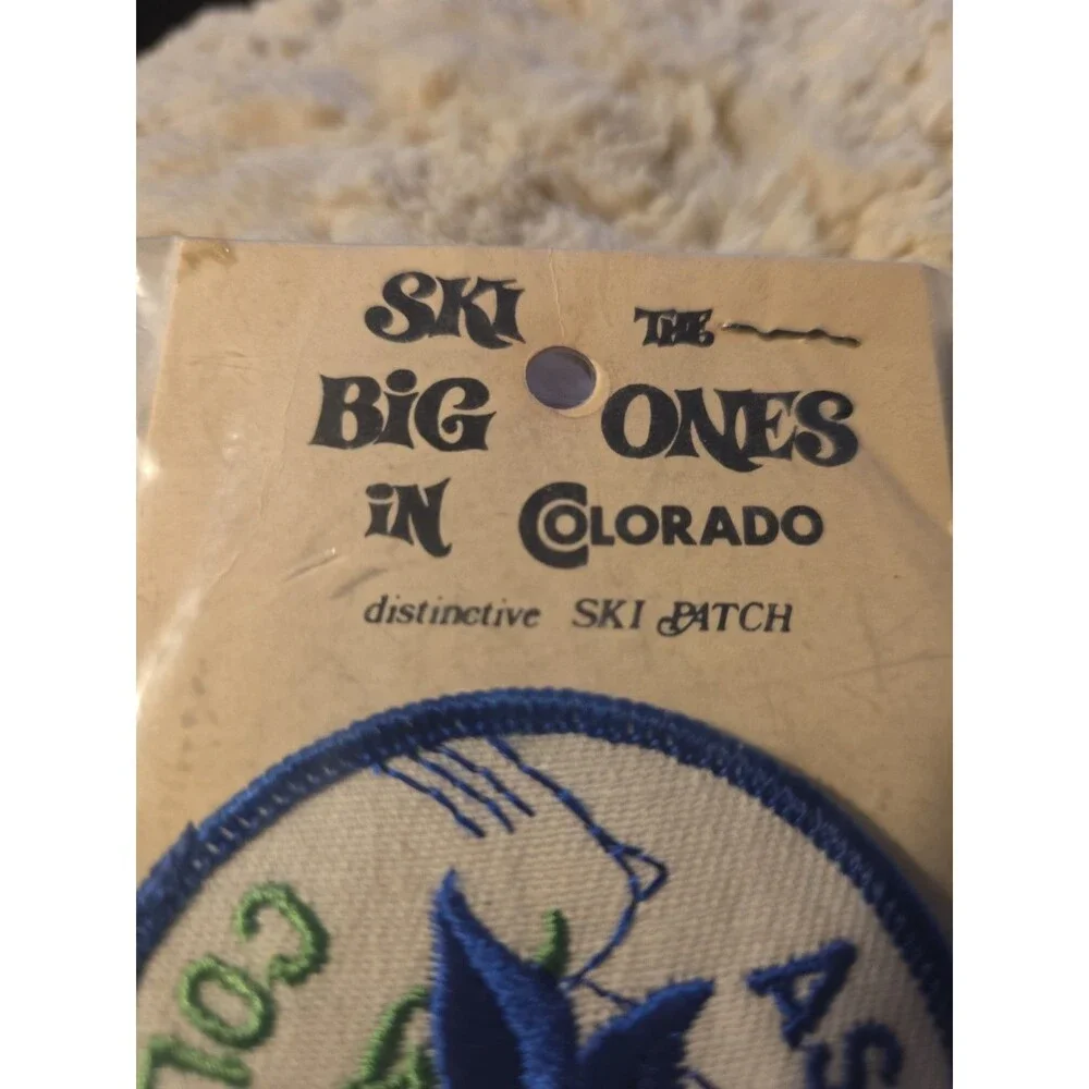 Vintage Aspen Ski Area Skiing Patch | Aspen, Colorado - RARE HTF